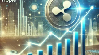 XRPの価格上昇と仮想通貨市場の成長を表すグラフ