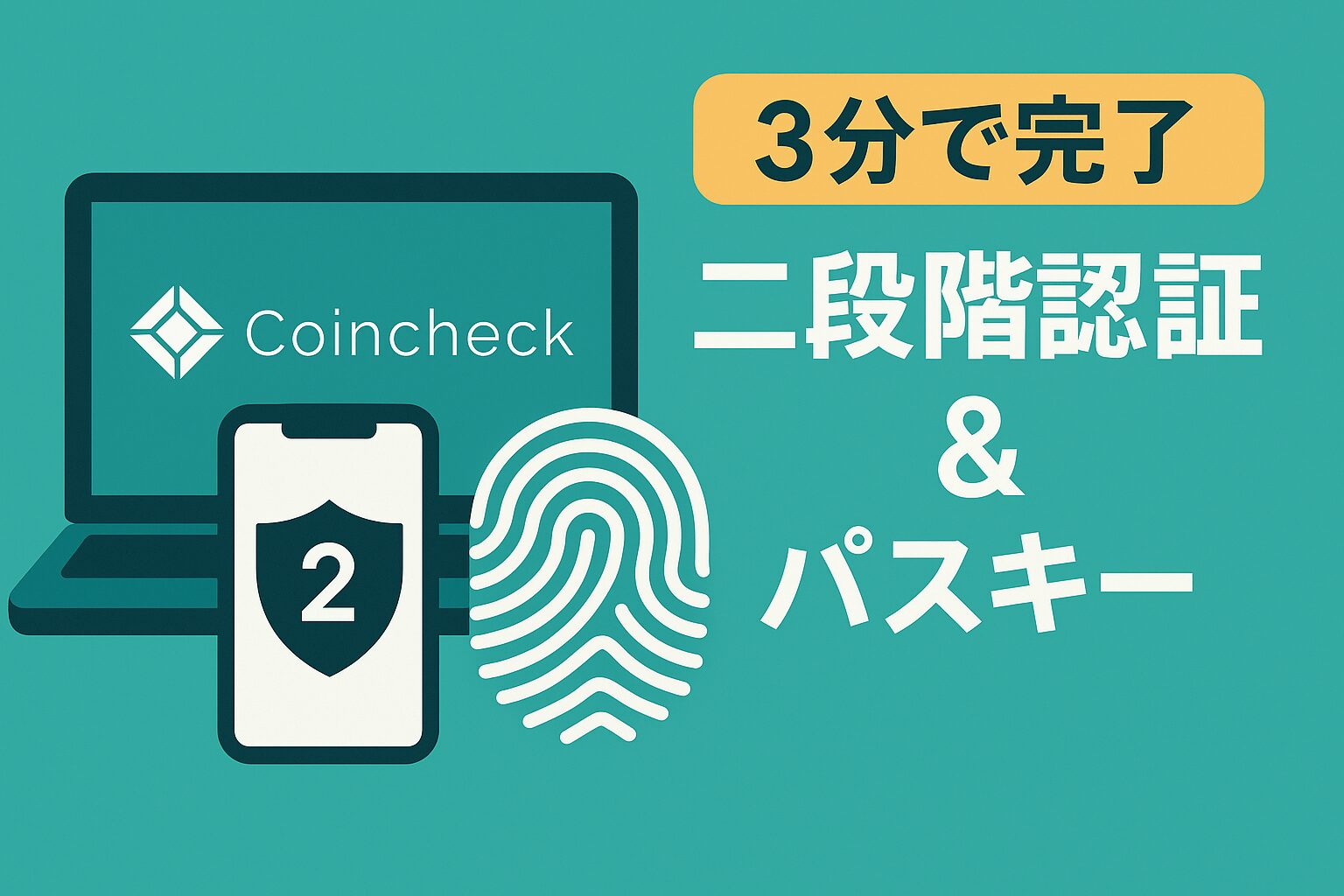 3分で完了】コインチェックの二段階認証＆パスキー設定完全ガイド｜画像付きで超簡単解説！ - AIと暗号資産の未来：投資・技術革新、最新動向ガイド